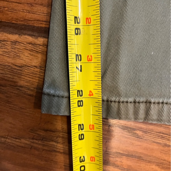 Woolrich pants jeans men’s 34x30 5 pocket green tan stretch straight fit comfort - Picture 6 of 9